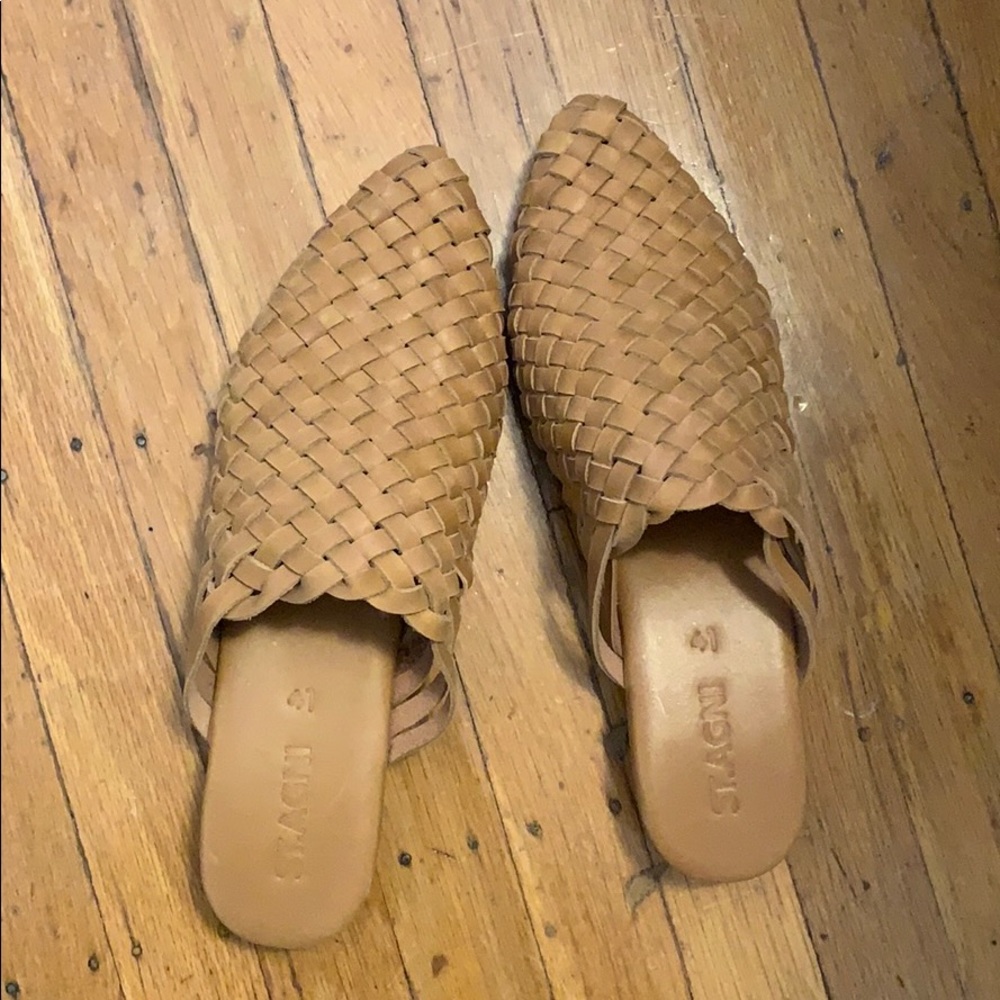 St Agni slip ons